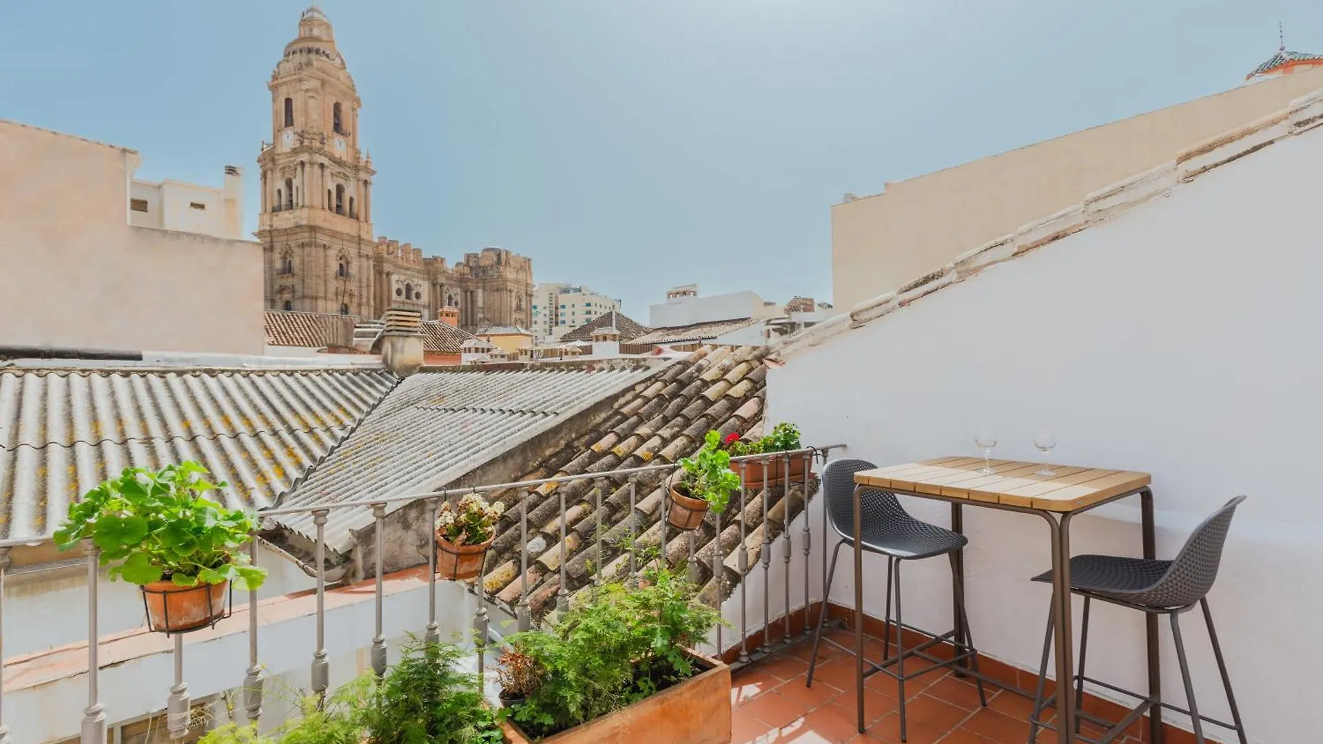 马拉加Mirador De La Catedral公寓